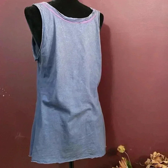 Authentic Icon Sequined & Distressed Tank Size L - Picture 5 of 9